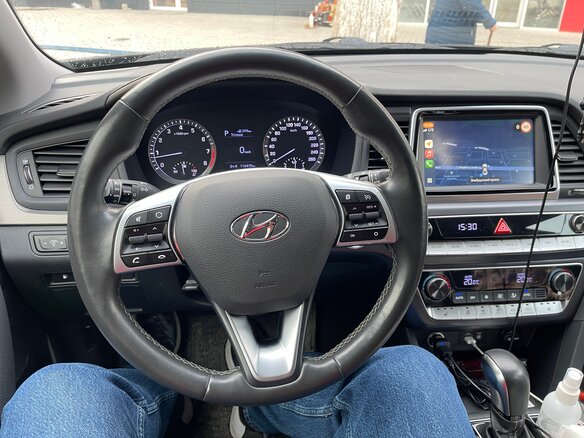 2019 Hyundai Sonata VII (LF) Рестайлинг, чёрный, 1850000 рублей - вид 11