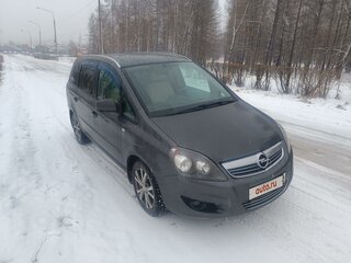2012 Opel Zafira B Рестайлинг, серый, 700000 рублей, вид 3