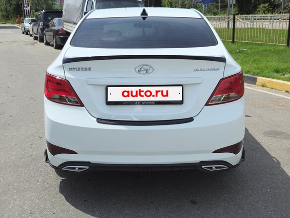2014 Hyundai Solaris I, белый, 780000 рублей - вид 6