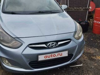 2013 Hyundai Solaris I, серый, 500000 рублей, вид 2