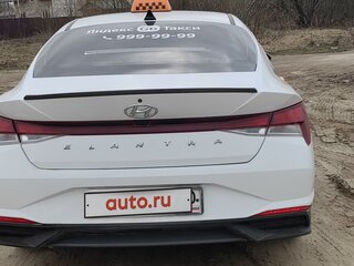 2021 Hyundai Elantra VII (CN7), белый, 2100000 рублей, вид 2