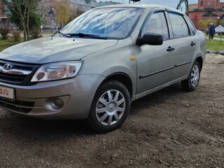 2012 Lada (ВАЗ) Granta I, бежевый, 480000 рублей, вид 4