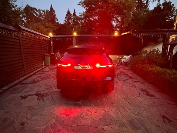 2021 Jaguar F-Pace I Рестайлинг, синий, 8200000 рублей - вид 14