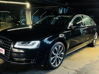 2014 Audi A8 Long III (D4) Рестайлинг, чёрный, 2532765 рублей, вид 1