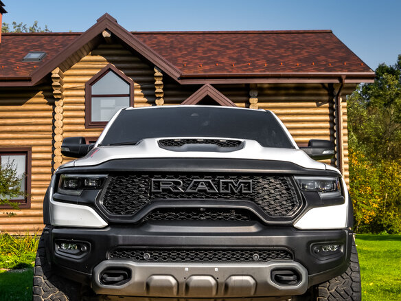 2021 Ram 1500 Crew Cab TRX V, белый - вид 14