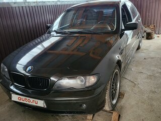 2002 BMW 3 серии 320i IV (E46) Рестайлинг, чёрный, 405000 рублей, вид 3