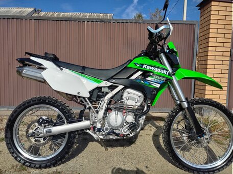 2013 Kawasaki KLX 250, зелёный, 375000 рублей, вид 2