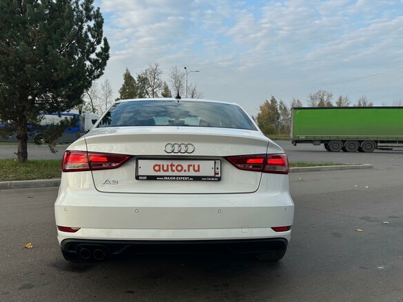 2019 Audi A3 III (8V) Рестайлинг, белый, 1929000 рублей - вид 2