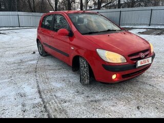 2005 Hyundai Getz I Рестайлинг, красный, 300000 рублей, вид 5