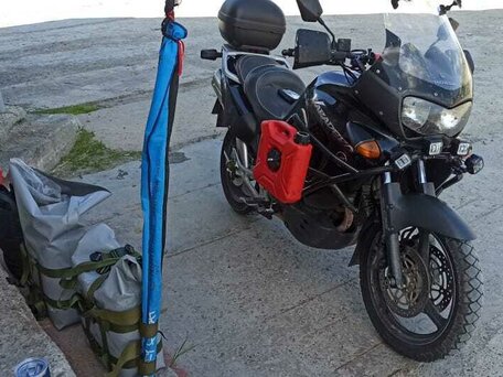 1998 Honda XL1000V Varadero, чёрный, 370000 рублей, вид 4