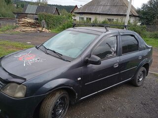 2008 Renault Logan I, серый, 350000 рублей, вид 1