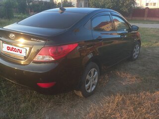 2011 Hyundai Solaris I, чёрный, 700000 рублей, вид 3