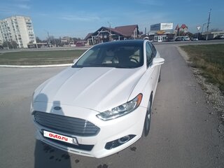 2014 Ford Fusion (North America) II, белый, 1100000 рублей, вид 3
