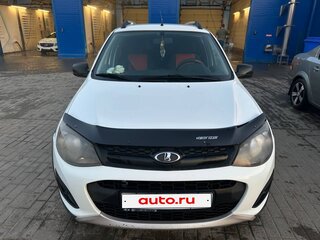 2015 Lada (ВАЗ) Kalina Cross II, белый, 610000 рублей, вид 1