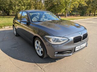 2011 BMW 1 серии 120d II (F20/F21), серый, 1600000 рублей, вид 3