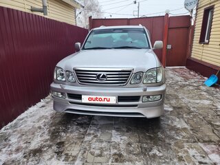2007 Lexus LX 470 II Рестайлинг, серебристый, 3070000 рублей, вид 1