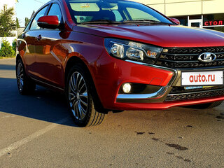 2016 Lada (ВАЗ) Vesta I, красный, 500000 рублей, вид 1