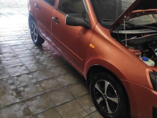 2013 Lada (ВАЗ) Kalina II, оранжевый, 505000 рублей, вид 3