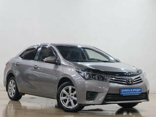 2014 Toyota Corolla XI (E160, E170, E180), серебристый, 1349000 рублей, вид 1