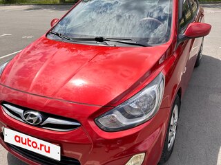 2013 Hyundai Accent IV, красный, 900000 рублей, вид 2