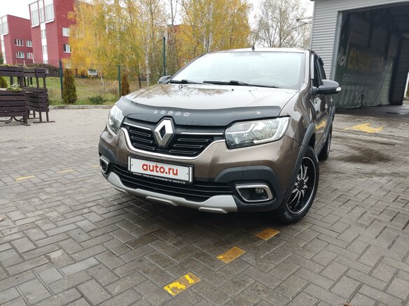 2019 Renault Logan Stepway II Рестайлинг, коричневый, 980000 рублей - вид 3