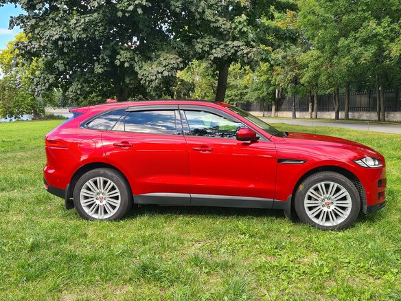 2019 Jaguar F-Pace I, красный, 3790000 рублей - вид 22