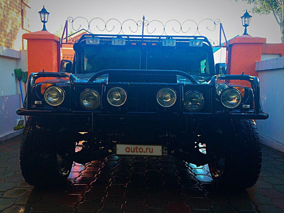 1995 Hummer H1, чёрный - вид 9