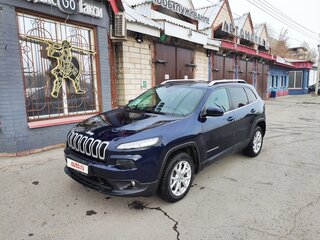 2014 Jeep Cherokee V (KL), синий, 1350000 рублей, вид 1