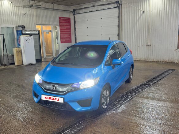 2014 Honda Fit III, синий, 1050000 рублей - вид 25