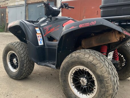 2019 Yamaha Grizzly 700, чёрный, 1700000 рублей, вид 2