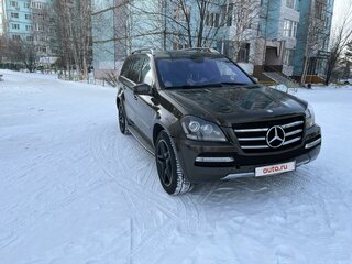 2012 Mercedes-Benz GL-Класс 500 I (X164) Рестайлинг, коричневый, 2900000 рублей, вид 3