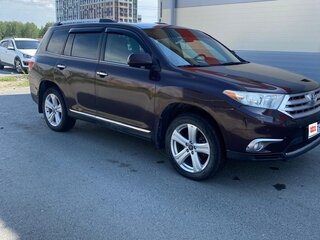 2011 Toyota Highlander II (XU40) Рестайлинг, фиолетовый, 1600000 рублей, вид 2