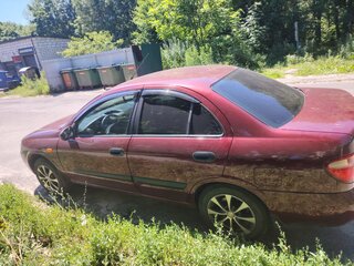 2005 Nissan Almera II (N16) Рестайлинг, красный, 420000 рублей, вид 4
