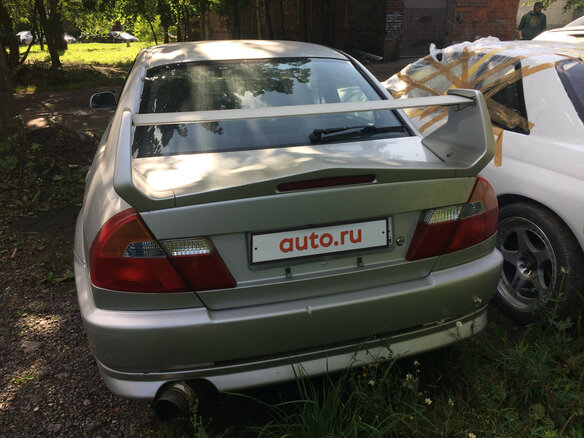 1997 Mitsubishi Lancer Evolution IV, серебристый - вид 2