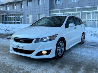 2010 Honda Stream II Рестайлинг, белый, 1600000 рублей, вид 1