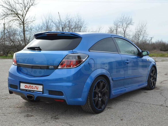 2009 Opel Astra OPC H, синий - вид 2