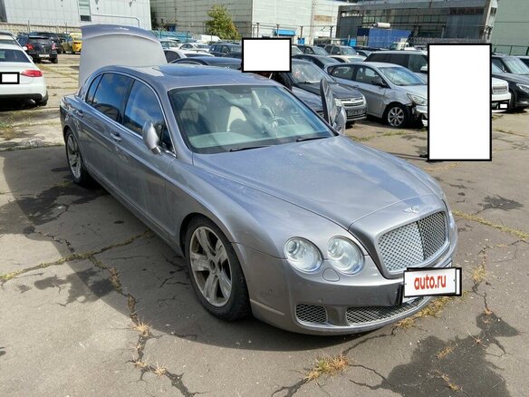 2011 Bentley Continental Flying Spur, серый - вид 1