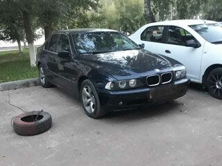2000 BMW 5 серии 523i IV (E39), синий, 350000 рублей, вид 1