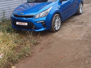 2018 Kia Rio IV, синий, 1600000 рублей, вид 1
