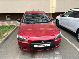 2008 Mitsubishi Lancer X, красный, 830000 рублей, вид 3