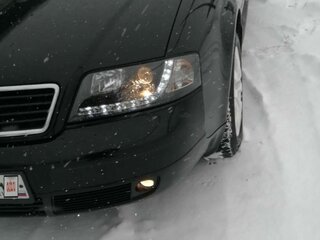 1998 Audi A6 II (C5), чёрный, 500000 рублей, вид 1