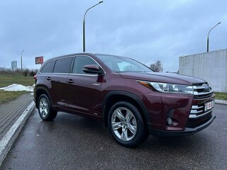 2018 Toyota Highlander III (XU50) Рестайлинг, красный, 3450000 рублей, вид 1