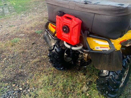 2008 BRP Can-Am Outlander MAX 650, жёлтый, 750000 рублей, вид 3