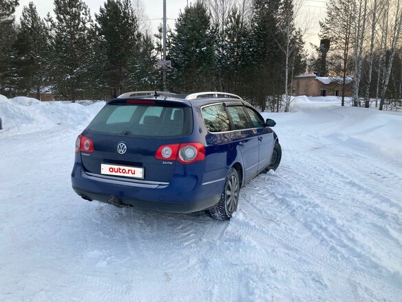 2006 Volkswagen Passat B6, синий, 650000 рублей - вид 3