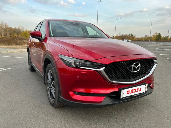 2017 Mazda CX-5 II, красный, 3500000 рублей