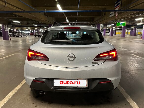 2012 Opel Astra GTC J Рестайлинг, серебристый, 990000 рублей - вид 15