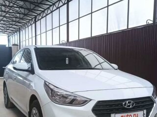 2017 Hyundai Solaris II, белый, 1250000 рублей, вид 1