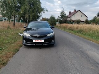 2012 Toyota Camry US Market VII (XV50), чёрный, 1670000 рублей, вид 3