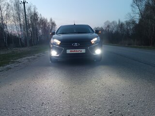 2020 Lada (ВАЗ) Vesta I, чёрный, 1100000 рублей, вид 2