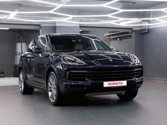 2020 Porsche Cayenne III, синий, 11500000 рублей - вид 4